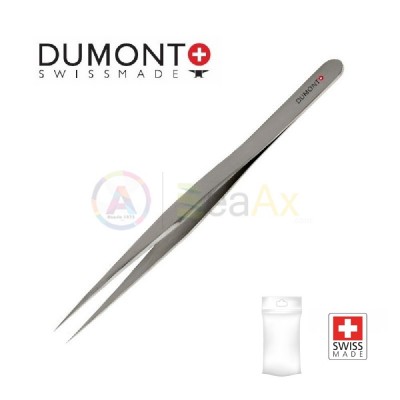 Dumont standard tweezers straight n° 3 in Carbon steel