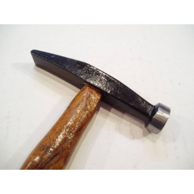 Martello manico in legno testa in acciaio scalpello classico 120 g orafo orologi AG0982