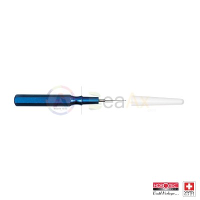Simple oiler Blue with aluminium handle ø 6 mm - Fine needle