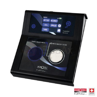 Multifunctional portable touchscreen tester for the control of quartz mechanisms