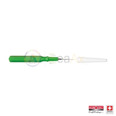 Simple oiler Green with plastic handle ø 6 mm - Medium needle