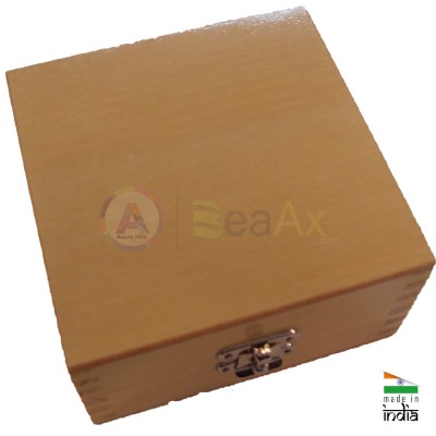 Wooden box for drills and burs 100 holes 130x130x70 mm