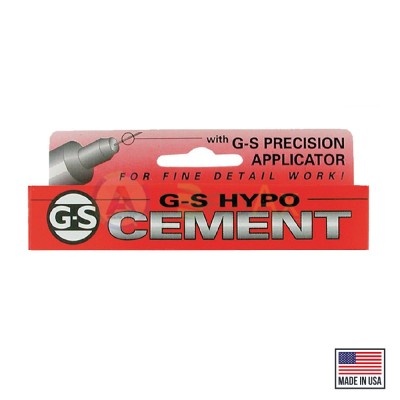 G-S Hypo Cement collante professionale per vetri e parti di precisione 9 ml. MSA-25.516