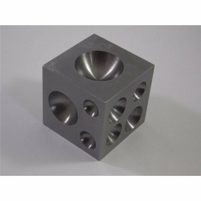Bottoniera cubica acciaio inox 50 mm 18 cave 4 a 40 mm Cubical dapping block AG0577