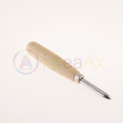 Burnisher straight with wooden handle 150 mm