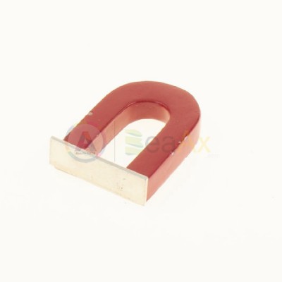 U shaped magnet strong, made of rough casting varnished 50x30x5 mm 