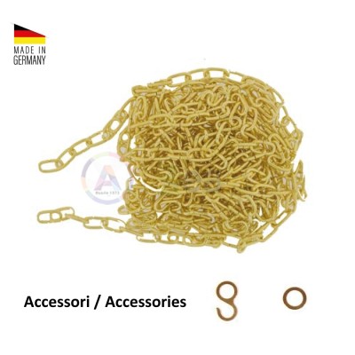 Catena di ricambio per cucù anello in ottone con accessori Made in Germany watch BL2898.S00
