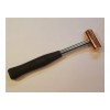 Copper head hammer 750 g. goldsmith dies Brass Plated Mallets Disc Cutting