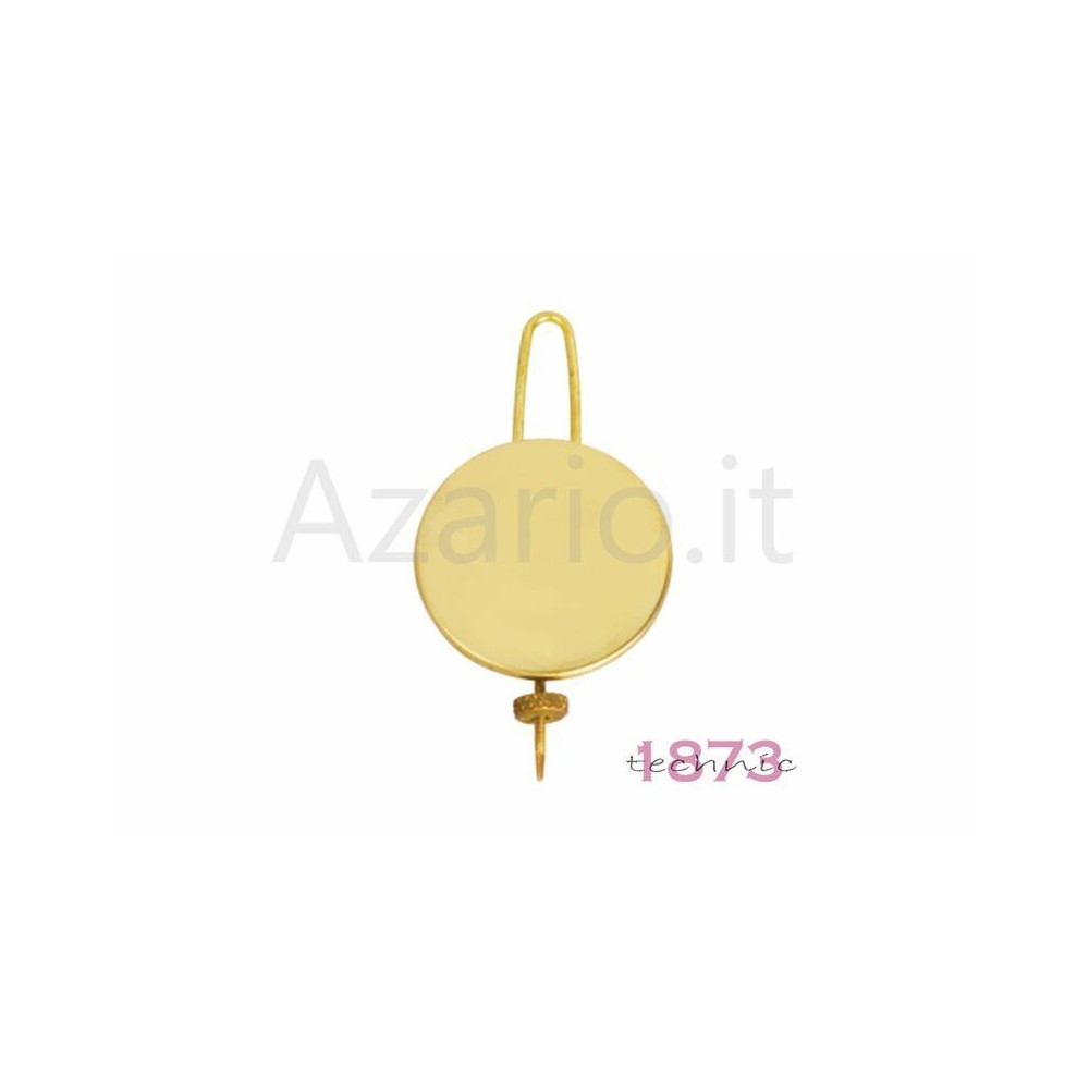 Lente pendolo ottone ø 43 mm pendolino orologiaio pendole Pendulum Brass Bobwire AG2224