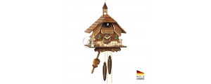 Kuckuck church in wood brown 29 cm - Made in Germany